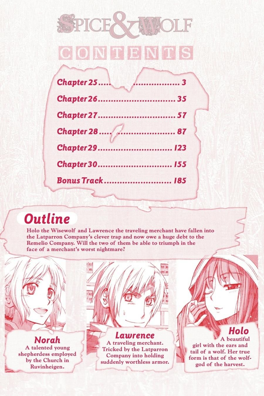 Read Spice and Wolf ENGLISH Manga Online