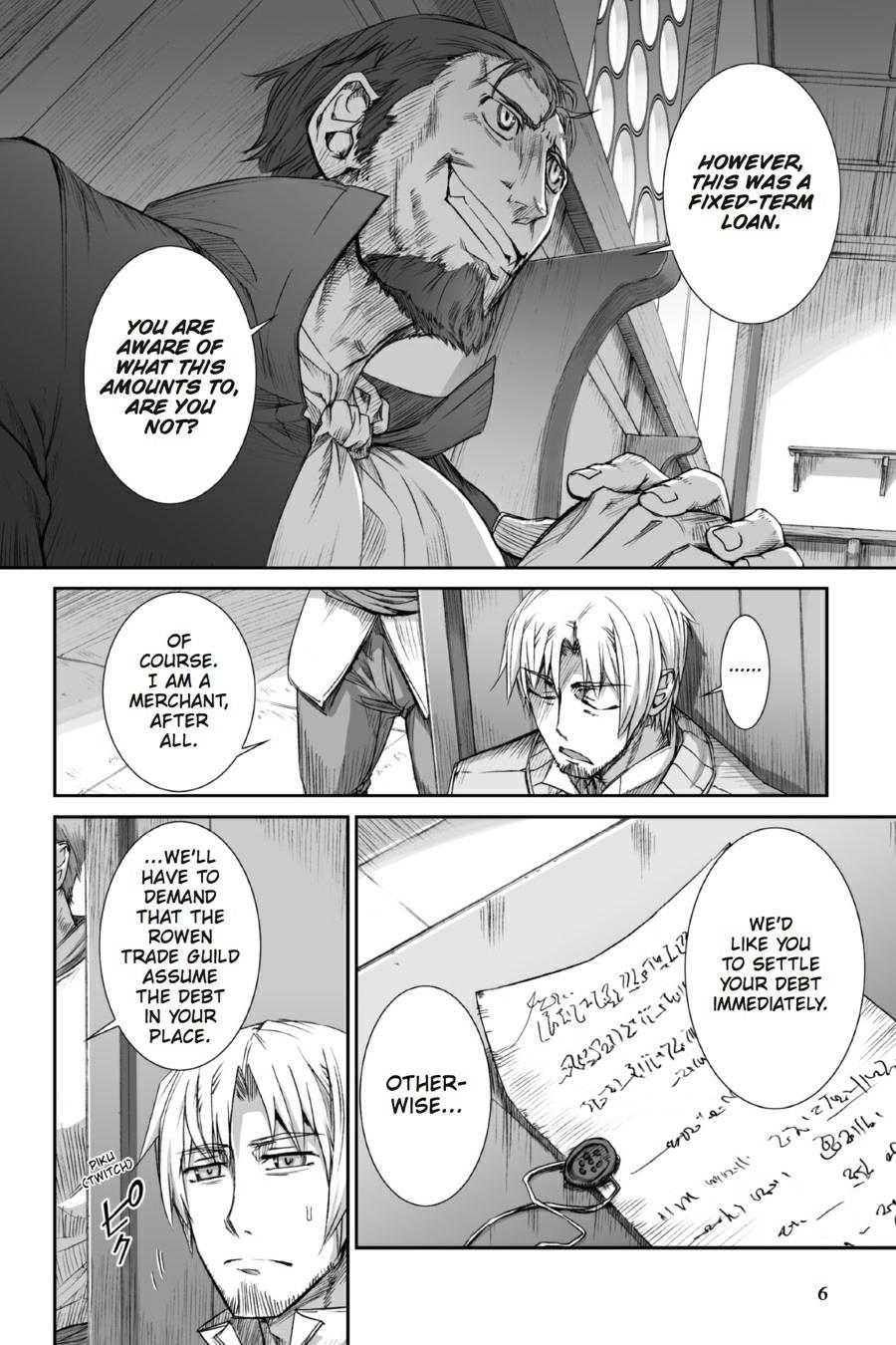 Read Spice and Wolf ENGLISH Manga Online