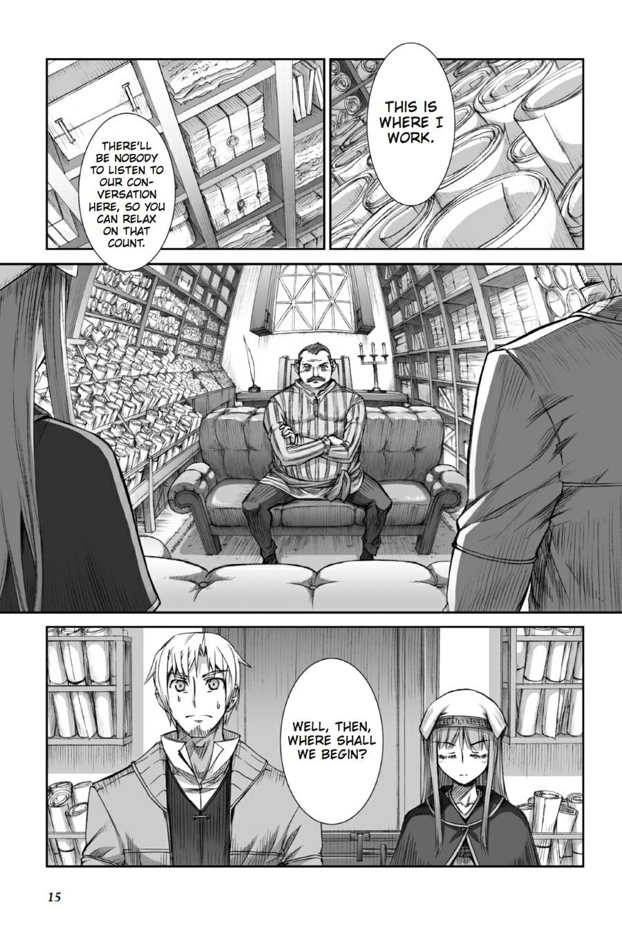 Read Spice and Wolf ENGLISH Manga Online