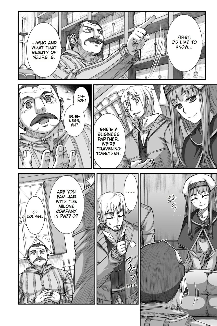 Read Spice and Wolf ENGLISH Manga Online