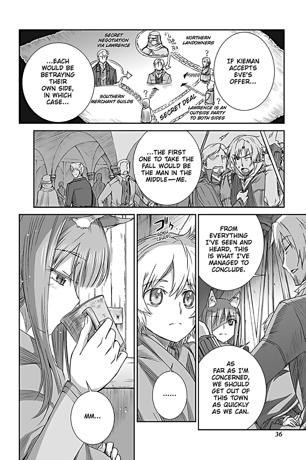 Read Spice and Wolf ENGLISH Manga Online