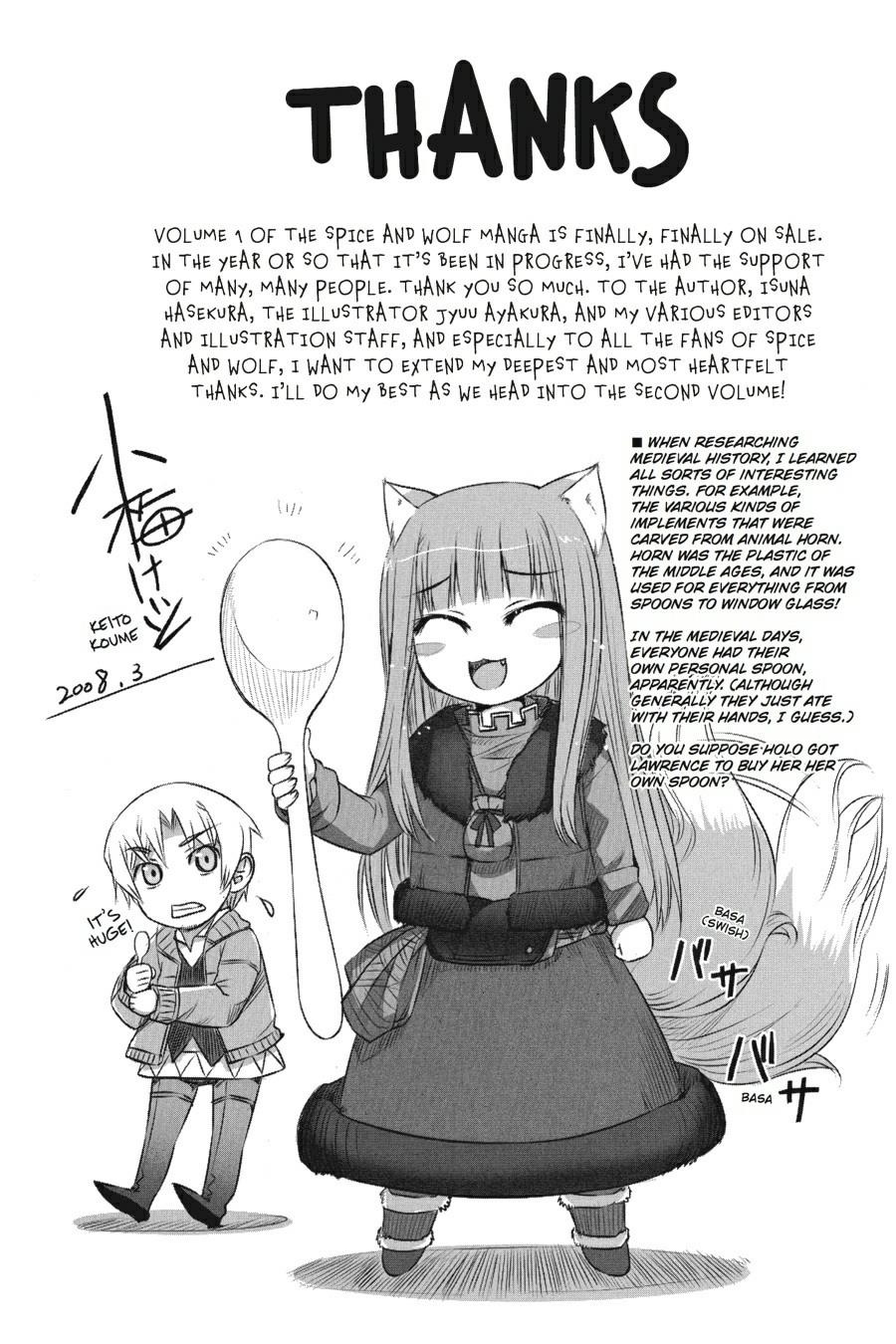 Read Spice and Wolf ENGLISH Manga Online