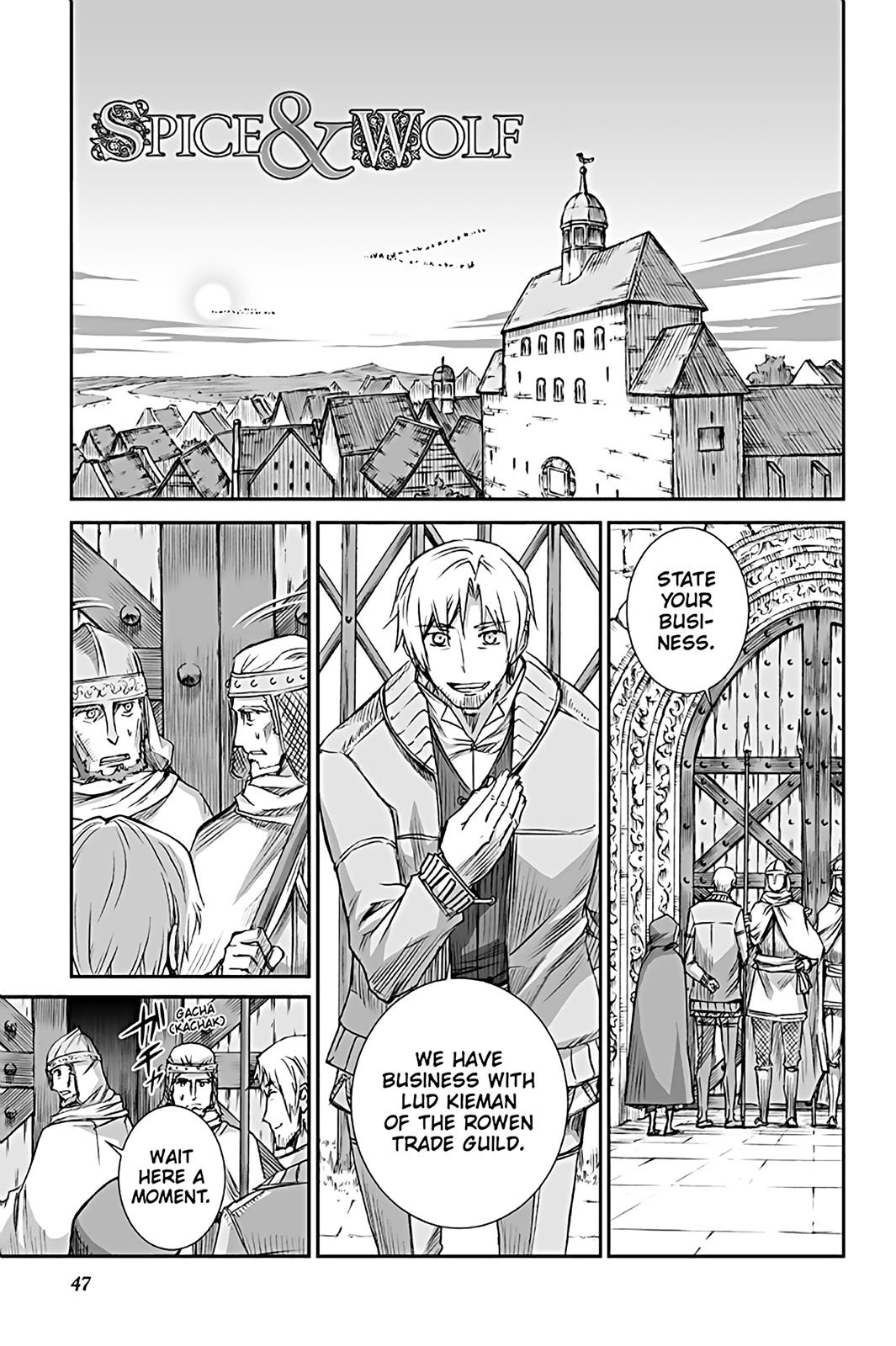 Read Spice and Wolf ENGLISH Manga Online