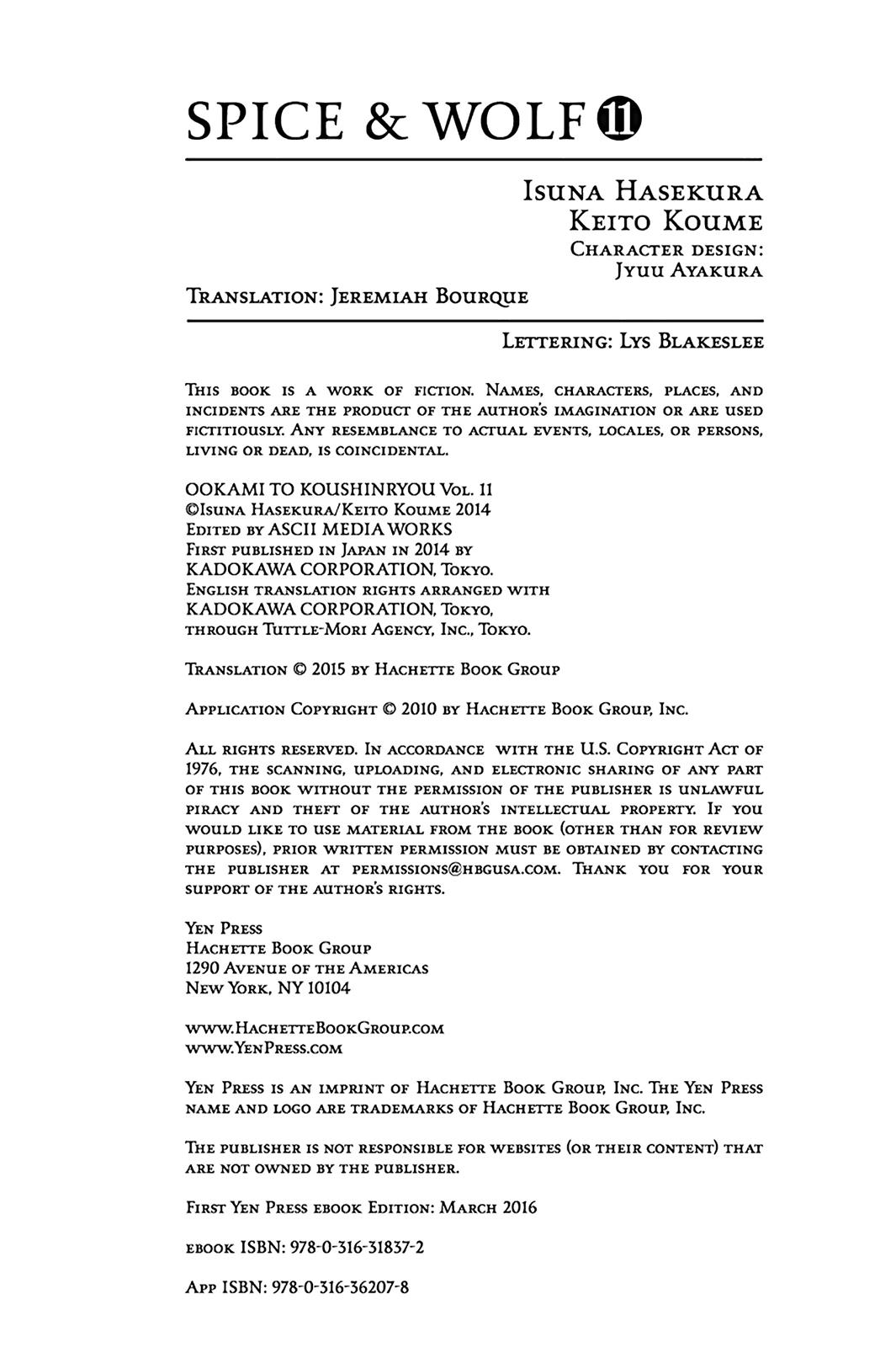 Read Spice and Wolf ENGLISH Manga Online