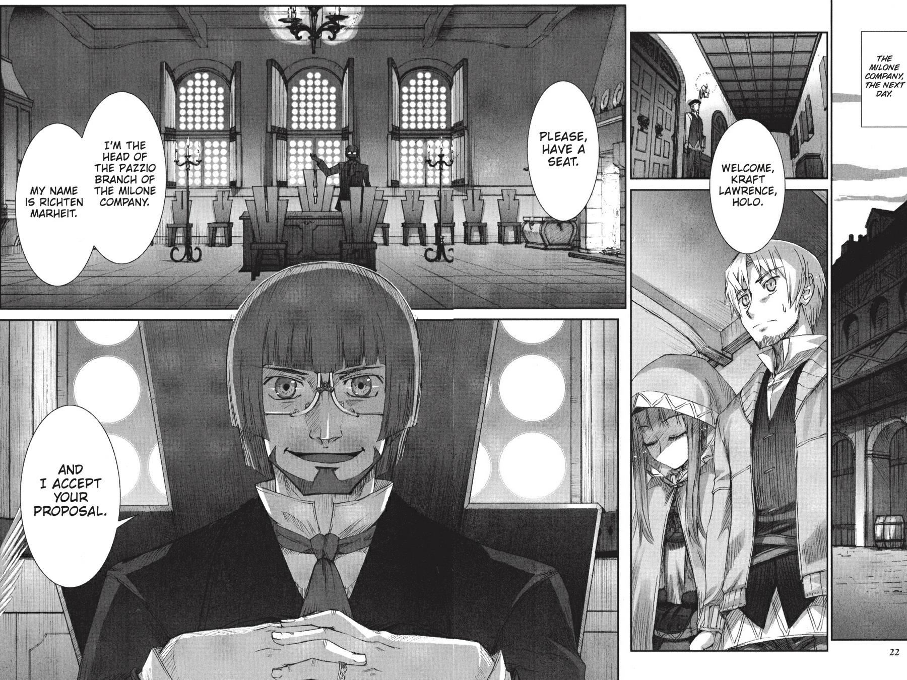 Read Spice and Wolf ENGLISH Manga Online