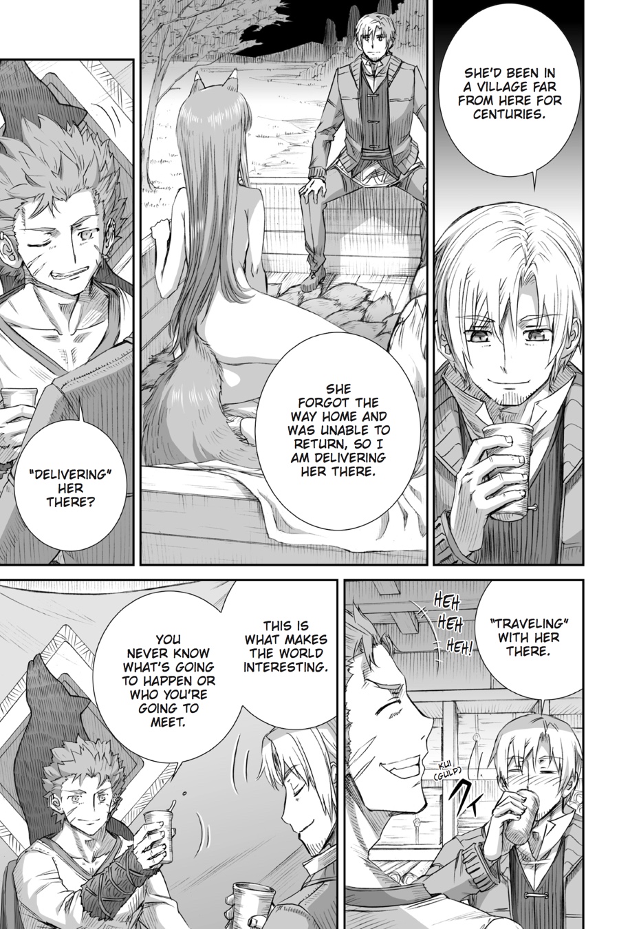 Read Spice and Wolf ENGLISH Manga Online