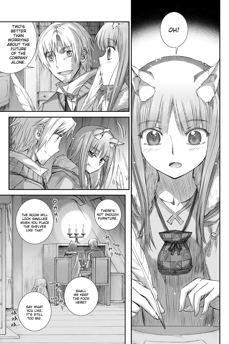 Read Spice and Wolf ENGLISH Manga Online