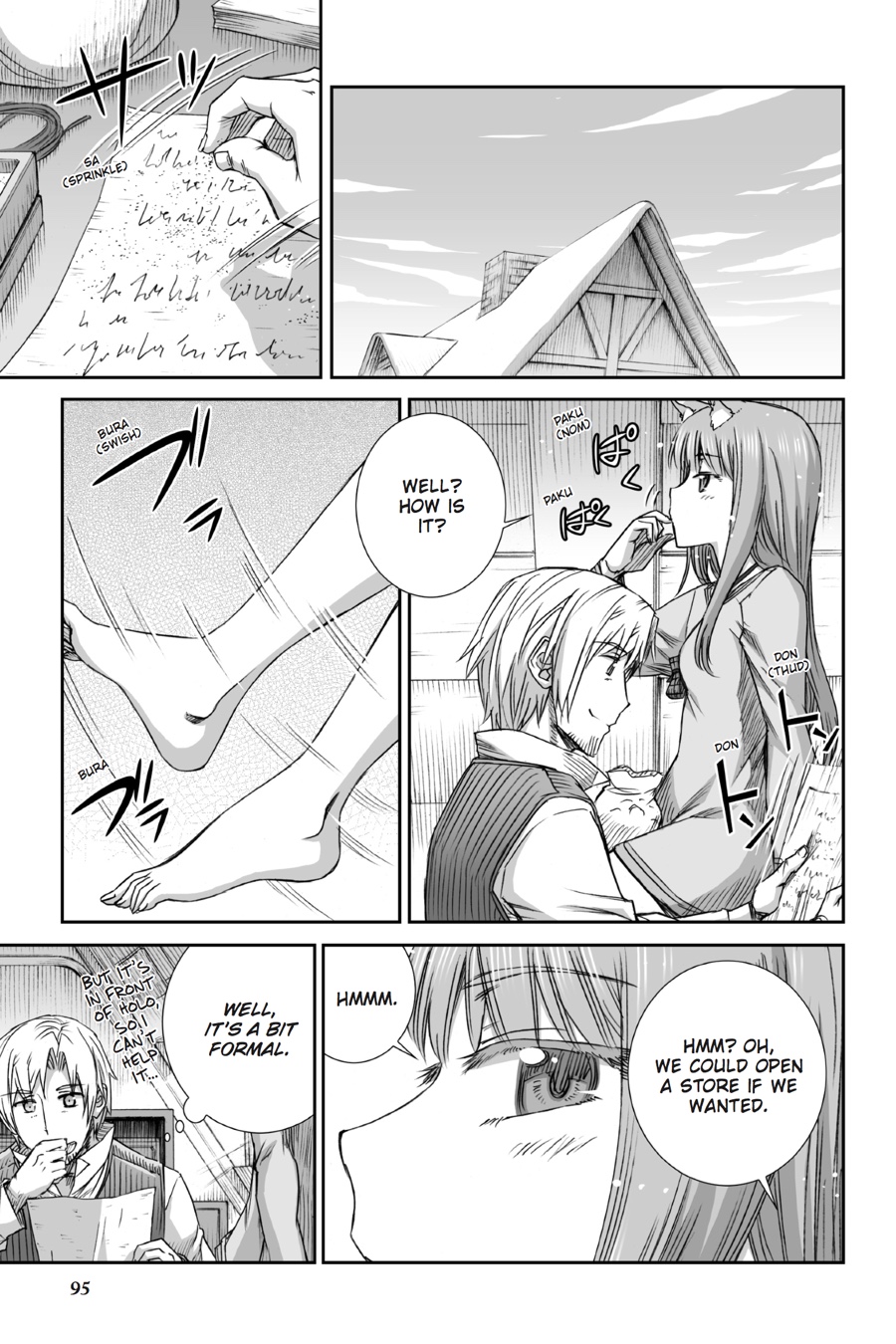 Read Spice and Wolf ENGLISH Manga Online