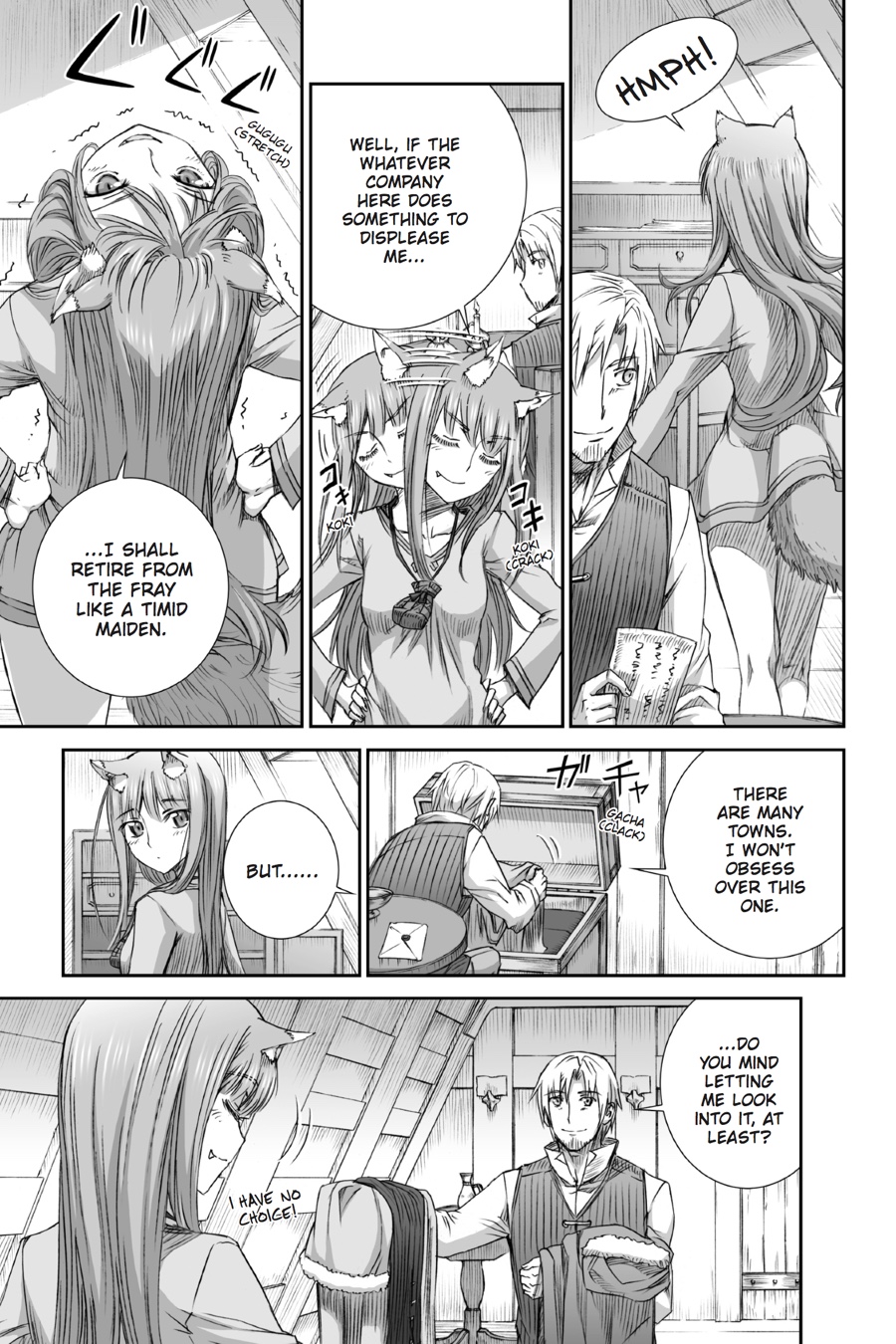 Read Spice and Wolf ENGLISH Manga Online
