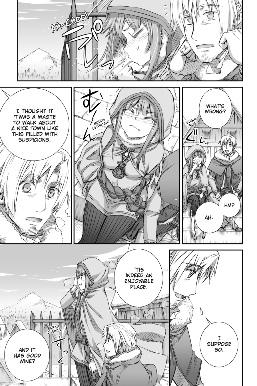 Read Spice and Wolf ENGLISH Manga Online