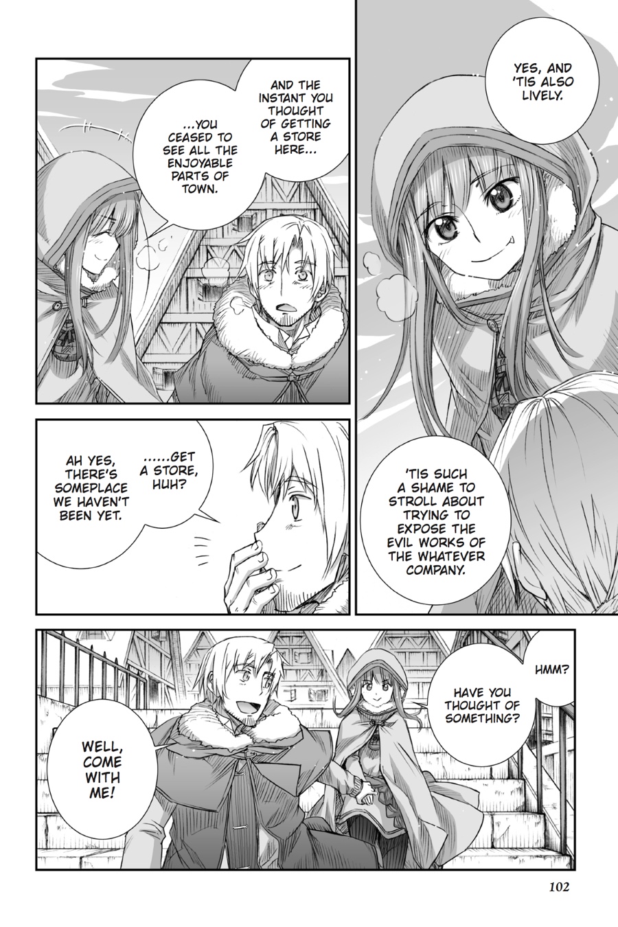 Read Spice and Wolf ENGLISH Manga Online