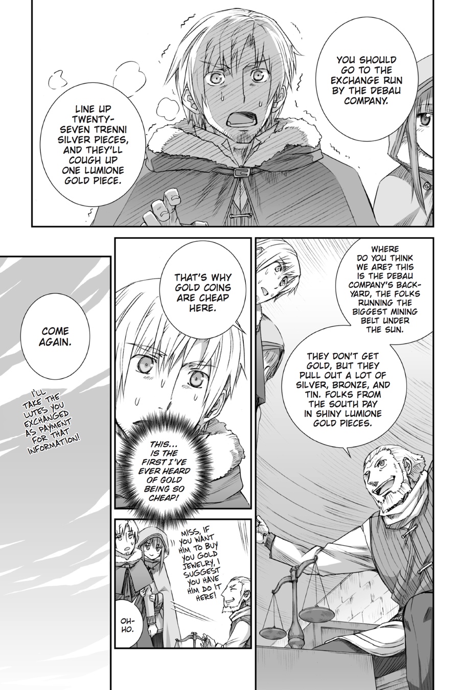 Read Spice and Wolf ENGLISH Manga Online