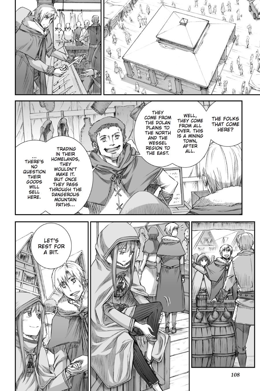 Read Spice and Wolf ENGLISH Manga Online