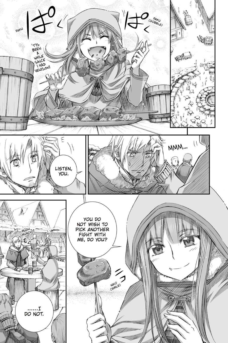Read Spice and Wolf ENGLISH Manga Online