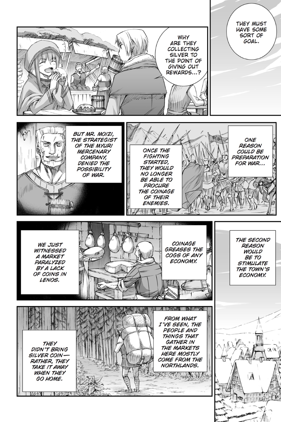 Read Spice and Wolf ENGLISH Manga Online