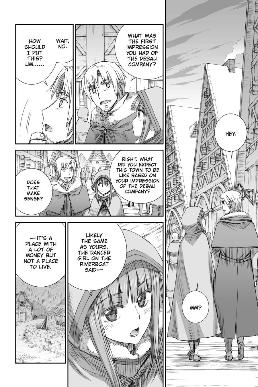 Read Spice and Wolf ENGLISH Manga Online