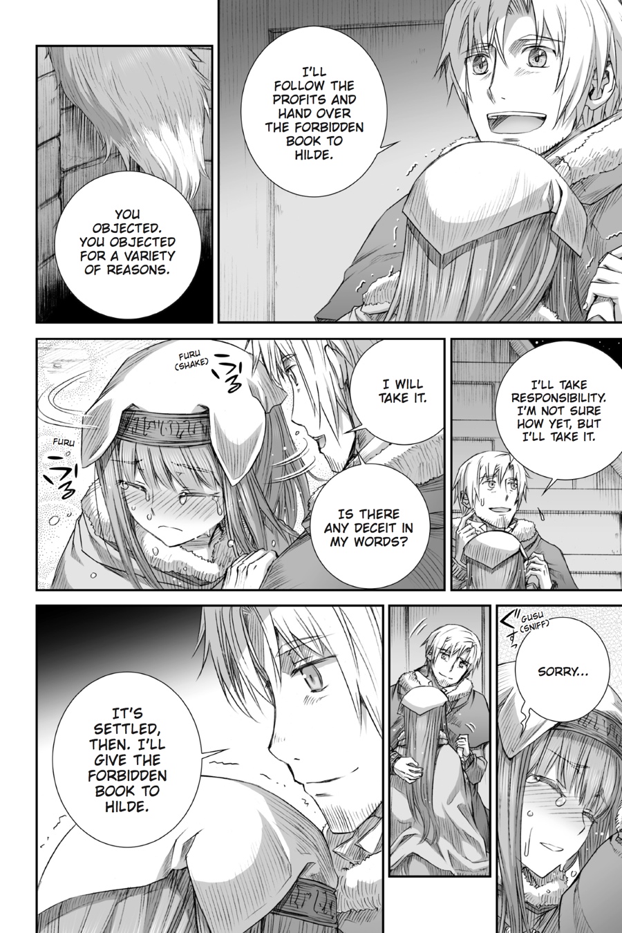 Read Spice and Wolf ENGLISH Manga Online