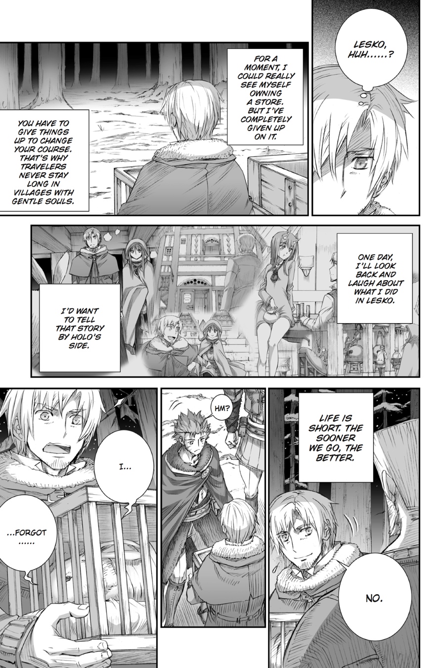 Read Spice and Wolf ENGLISH Manga Online