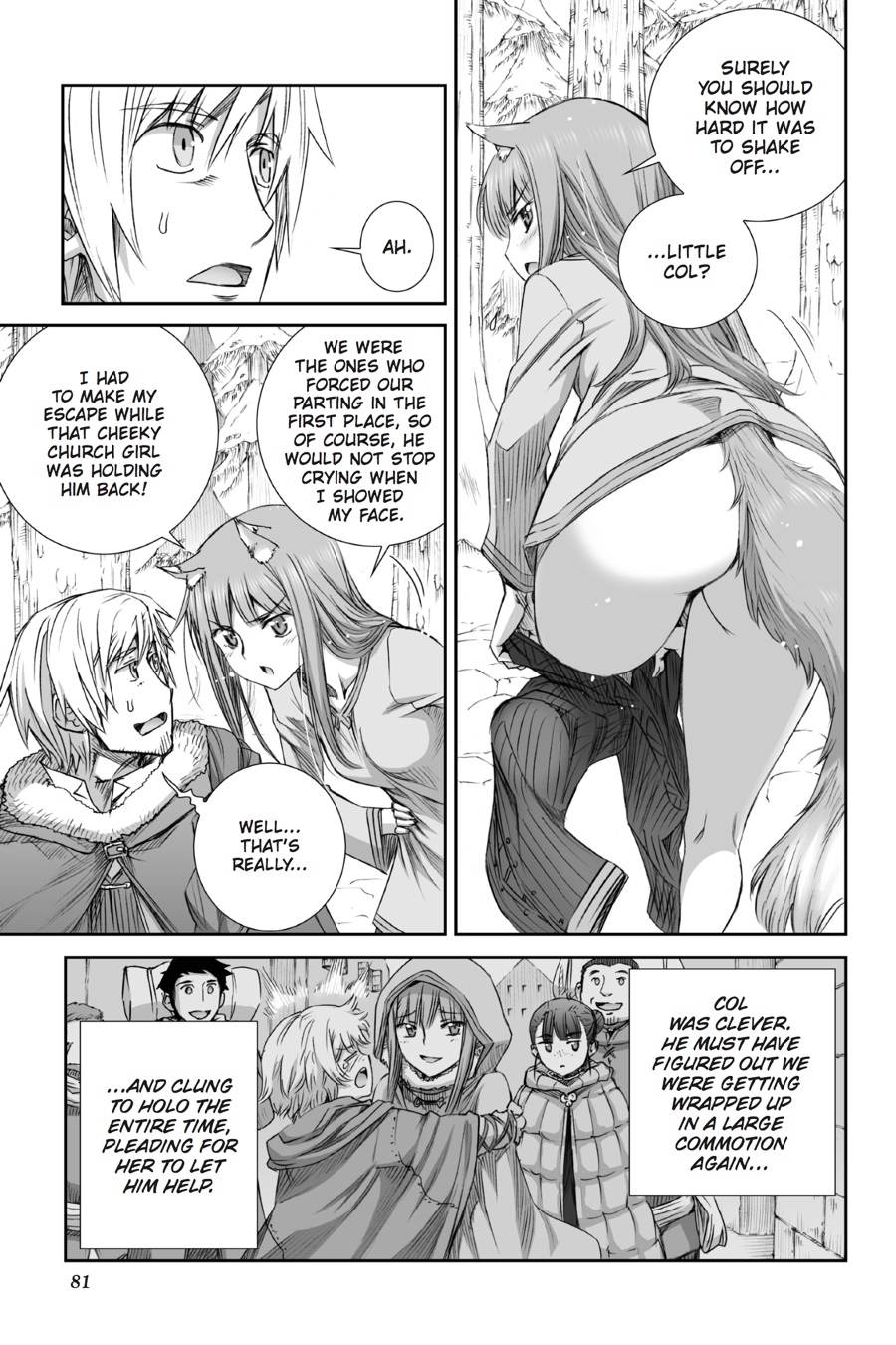 Read Spice and Wolf ENGLISH Manga Online