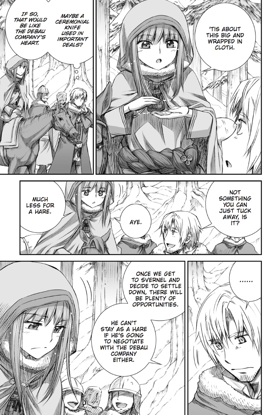 Read Spice and Wolf ENGLISH Manga Online