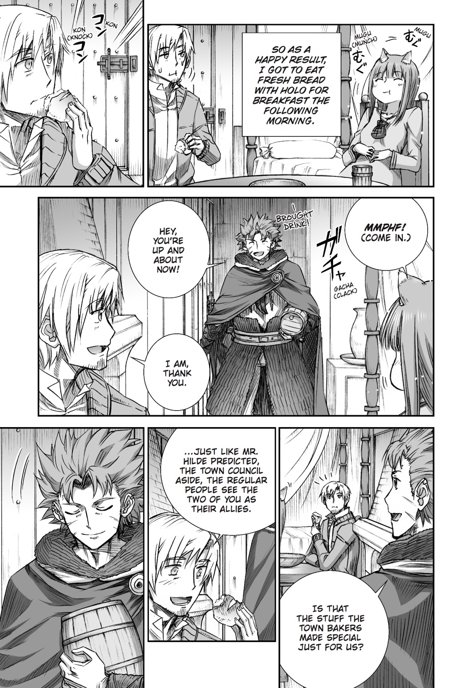 Read Spice and Wolf ENGLISH Manga Online