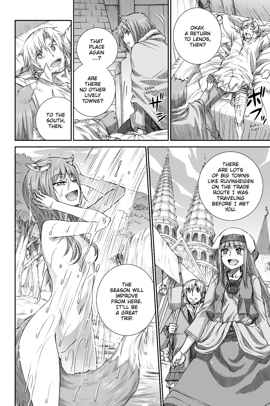 Read Spice and Wolf ENGLISH Manga Online