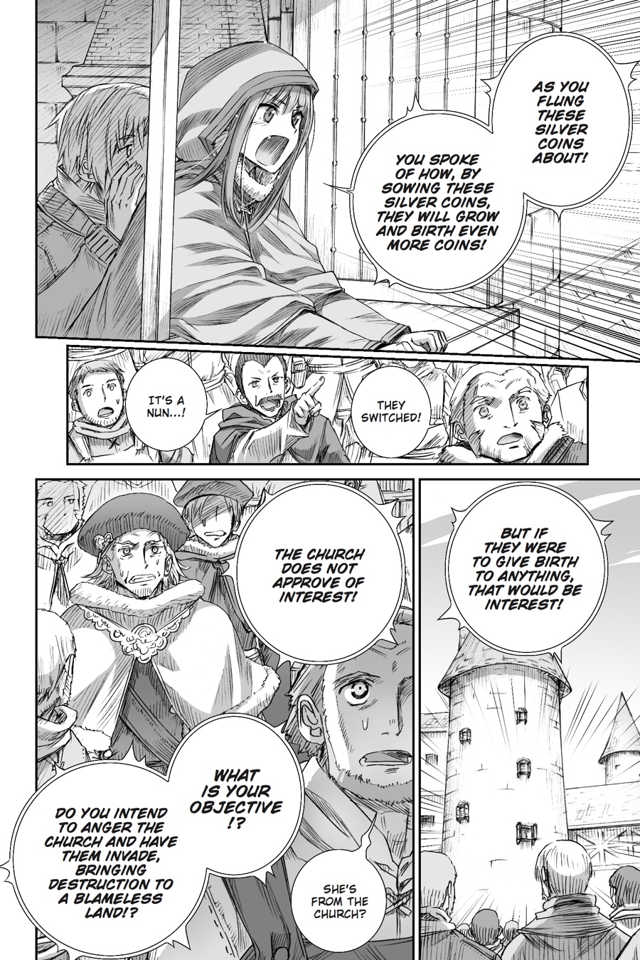 Read Spice and Wolf ENGLISH Manga Online