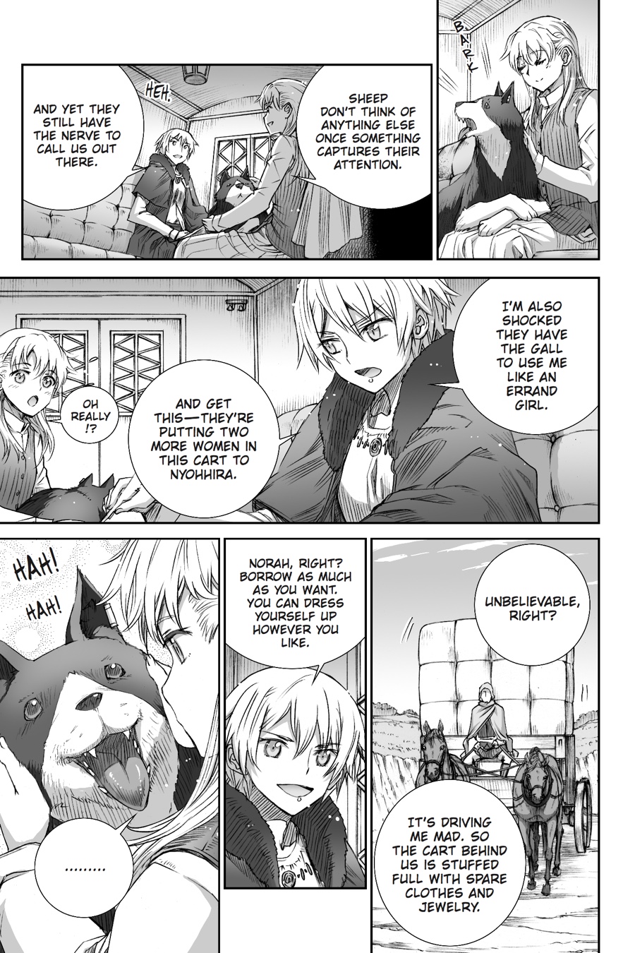 Read Spice and Wolf ENGLISH Manga Online