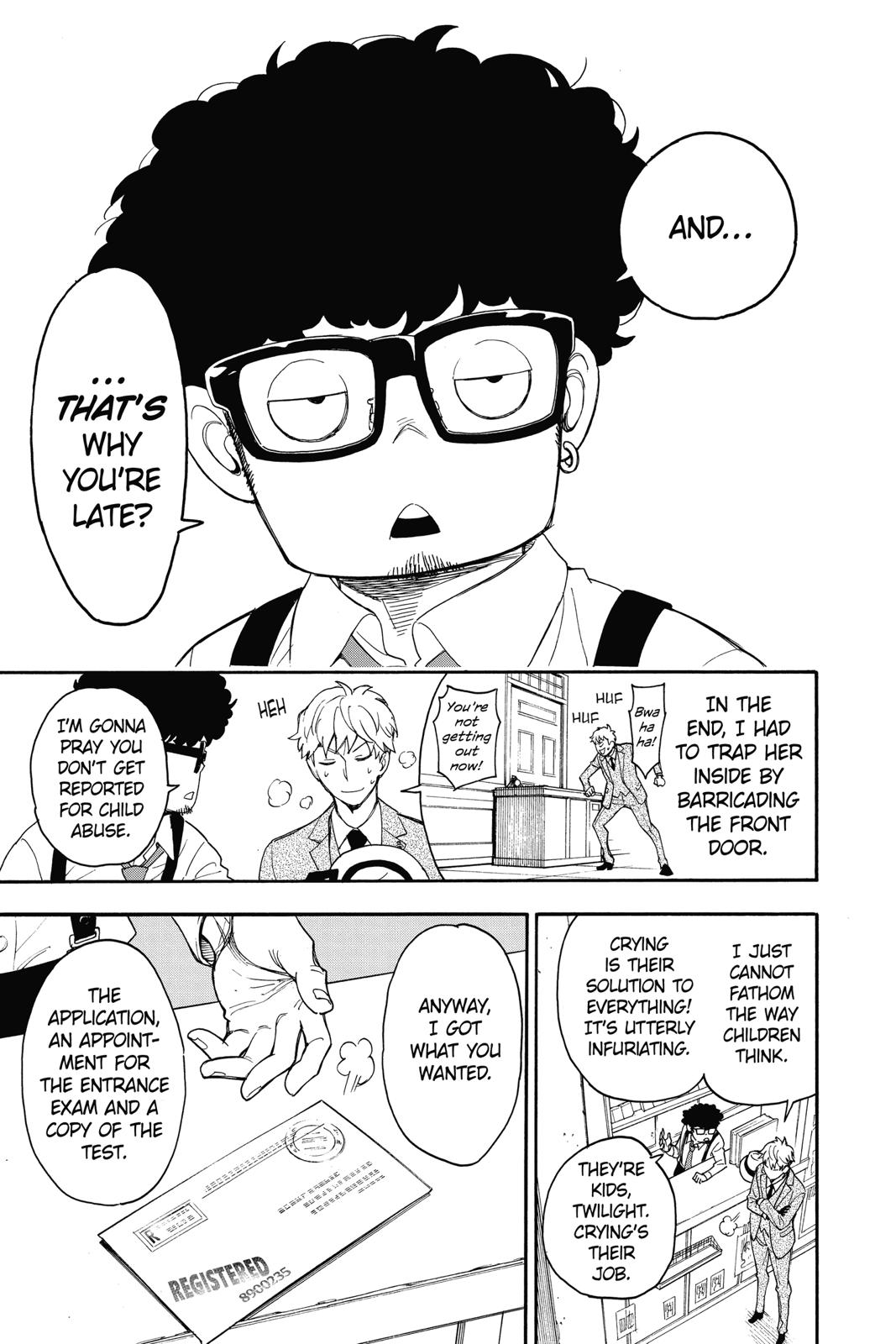 Read Spy x Family ENGLISH Manga Online