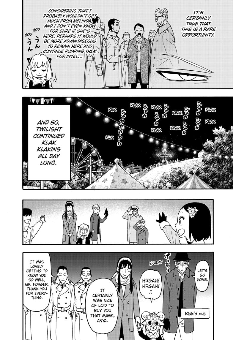 Read Spy x Family ENGLISH Manga Online