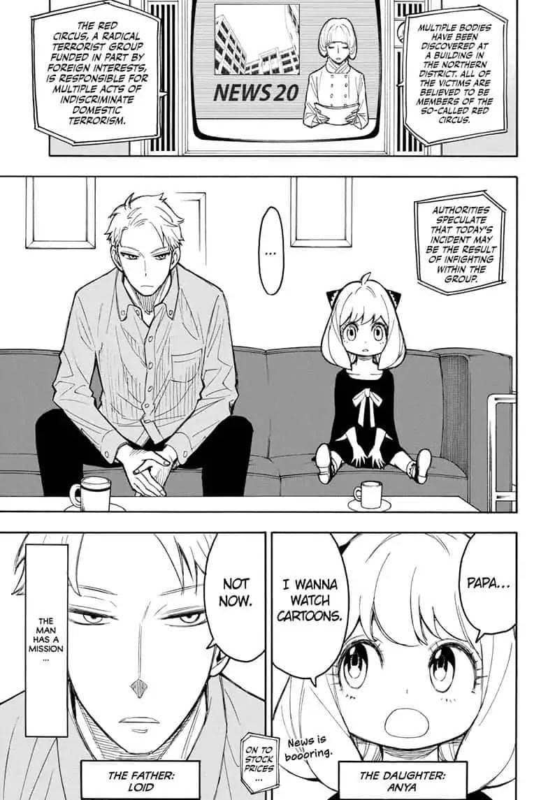 Read Spy x Family ENGLISH Manga Online