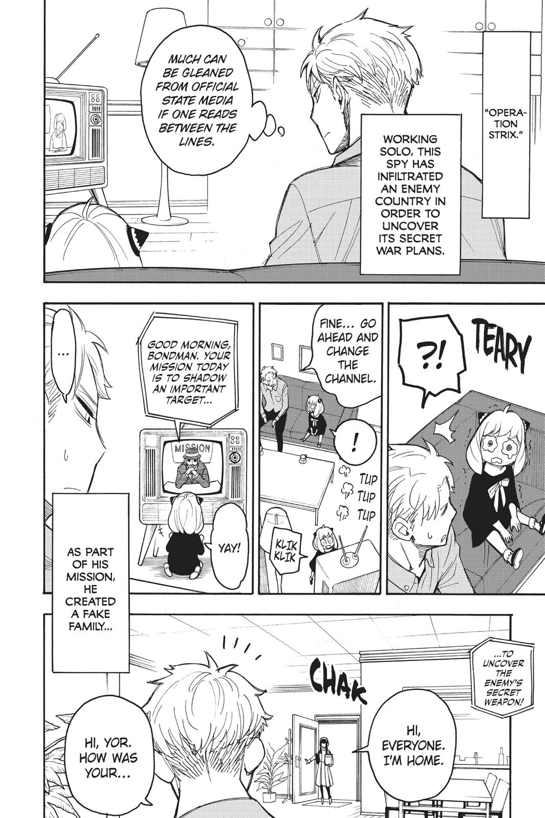 Read Spy x Family ENGLISH Manga Online