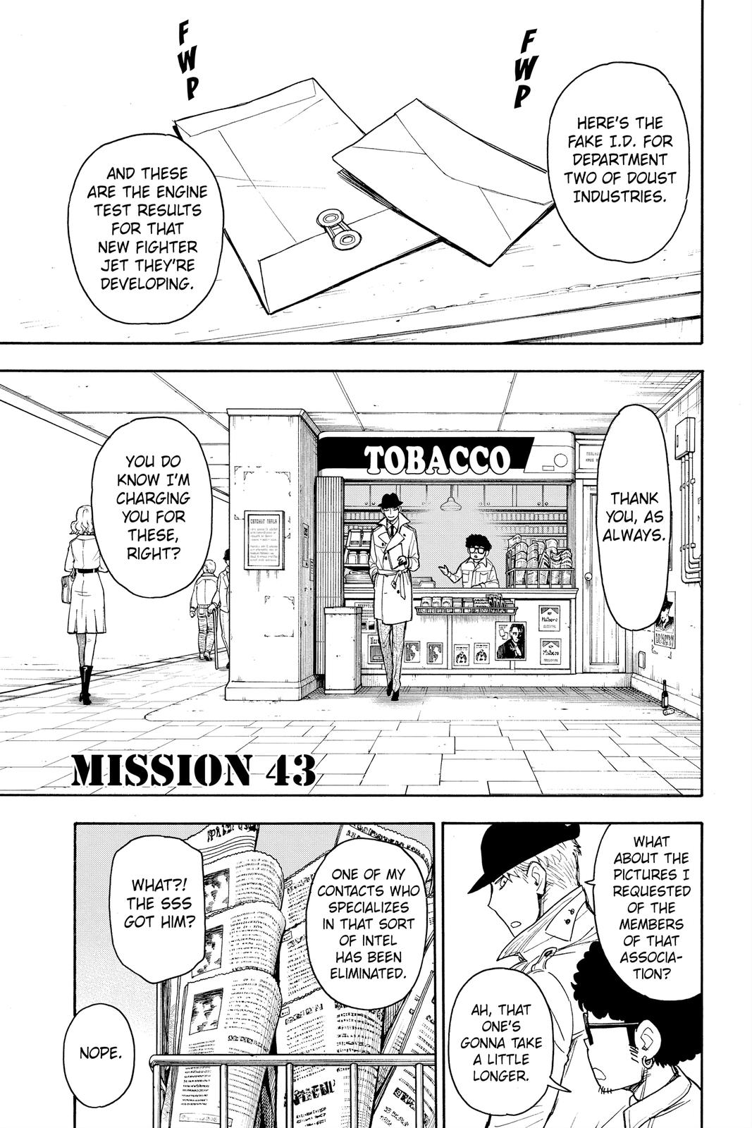 Read Spy x Family ENGLISH Manga Online