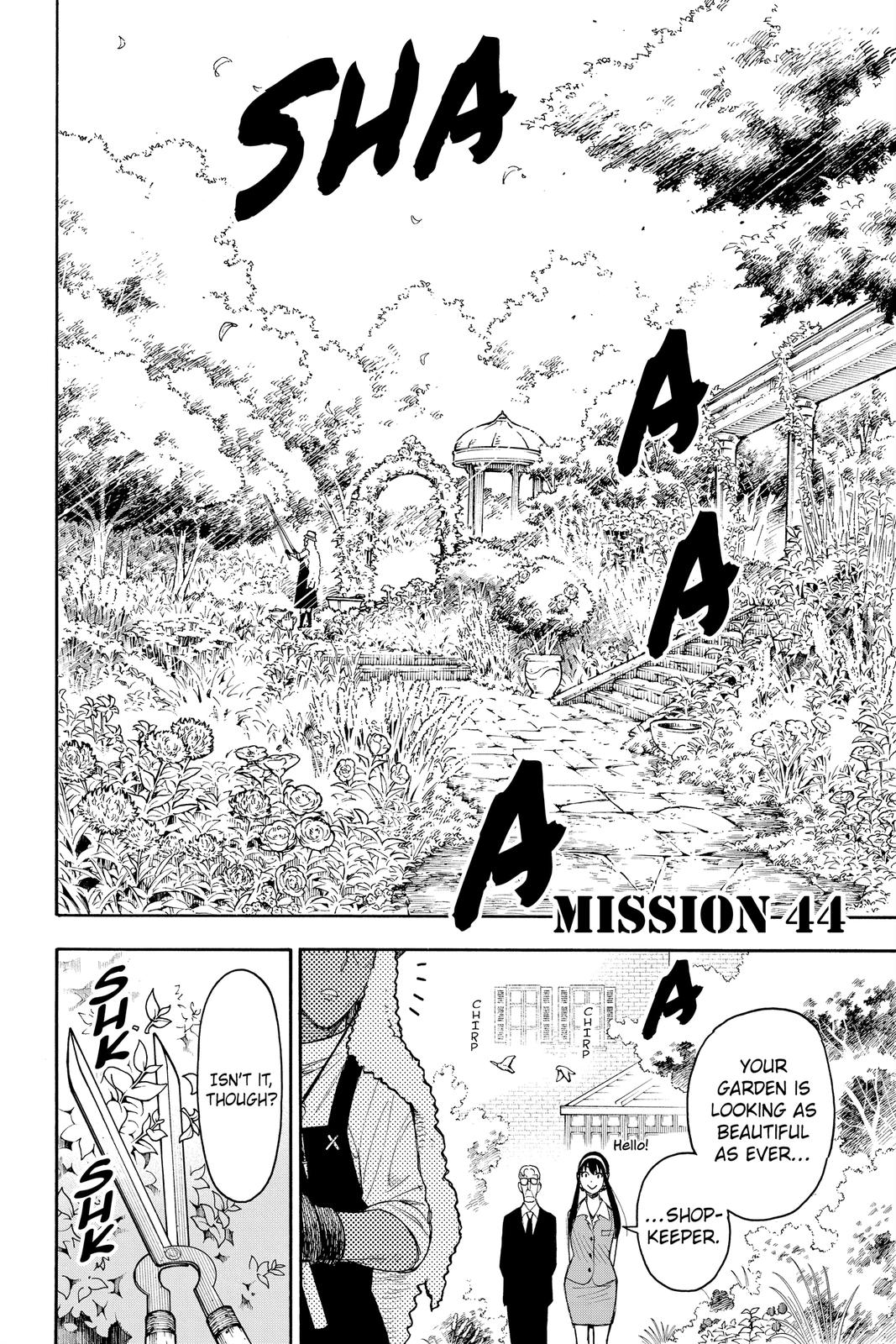 Read Spy x Family ENGLISH Manga Online