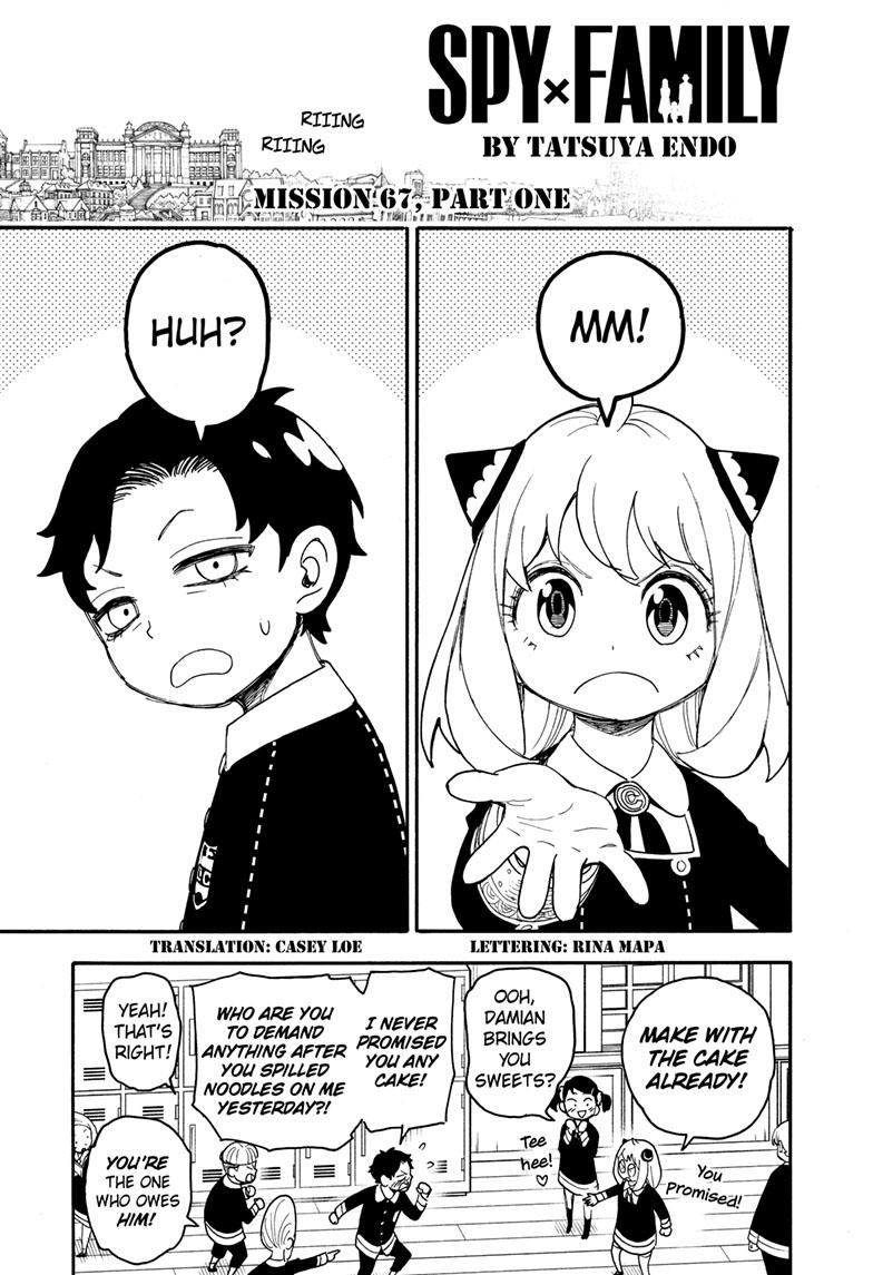 Read Spy x Family ENGLISH Manga Online