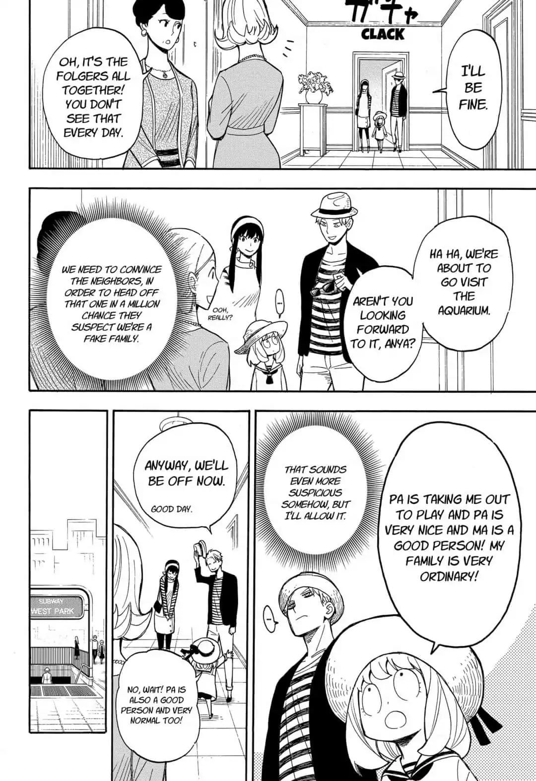 Read Spy x Family ENGLISH Manga Online