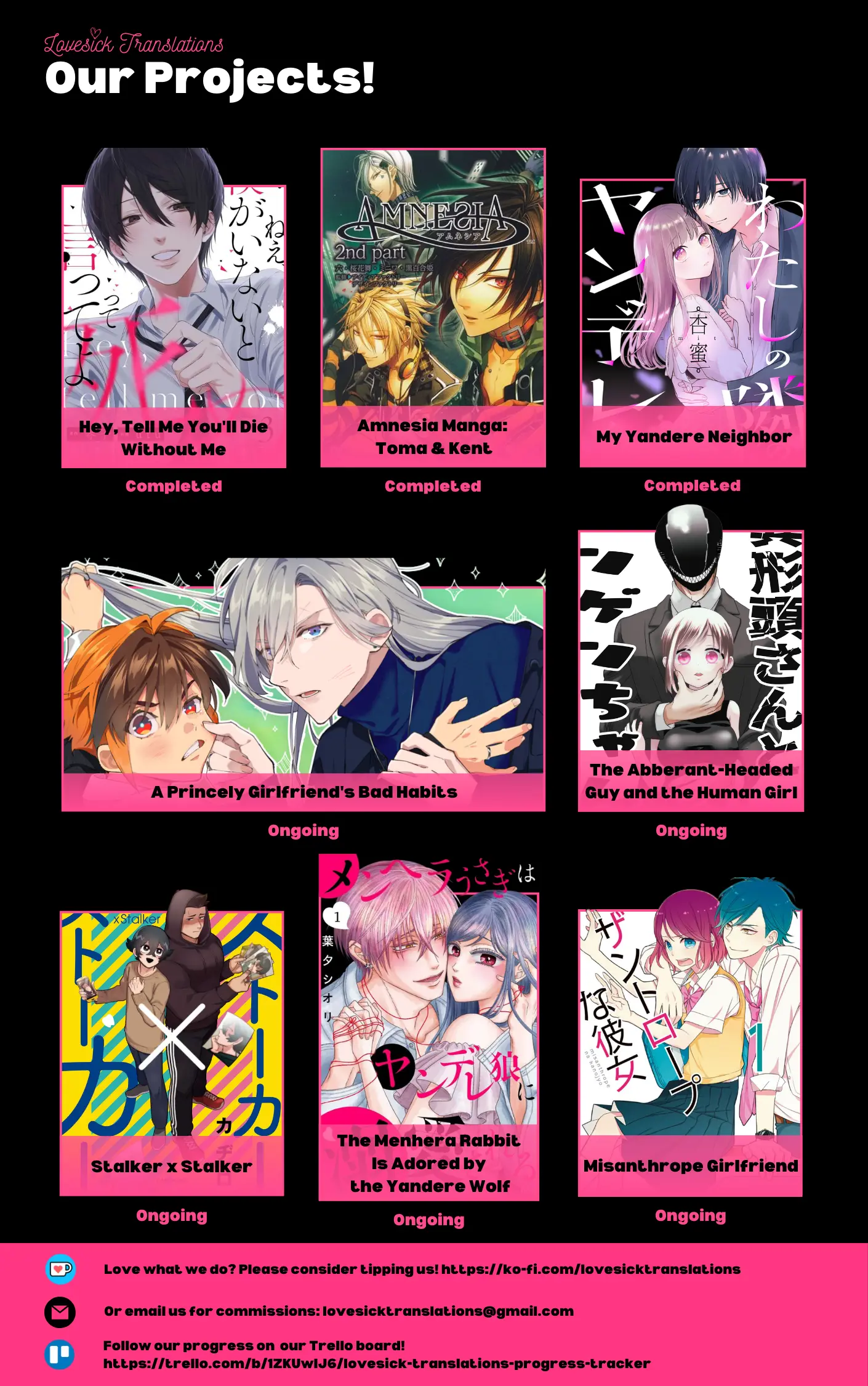 Read Stalker x Stalker (Kadiro) ENGLISH Manga Online