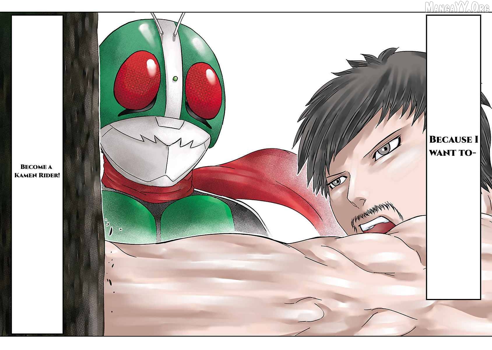 Read Tanzaburo Tojima Wants To Be Kamen Rider ENGLISH Manga Online