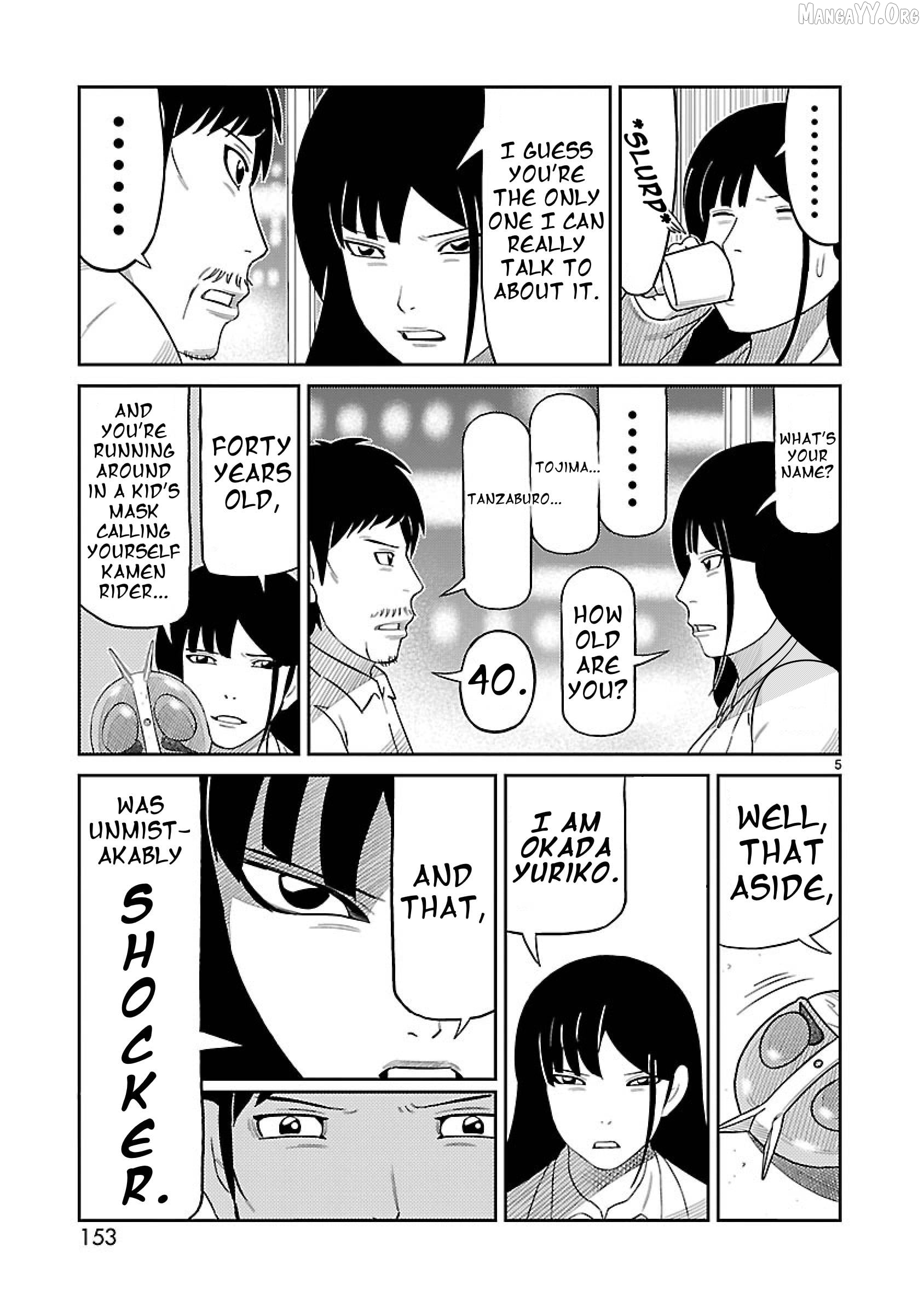 Read Tanzaburo Tojima Wants To Be Kamen Rider ENGLISH Manga Online