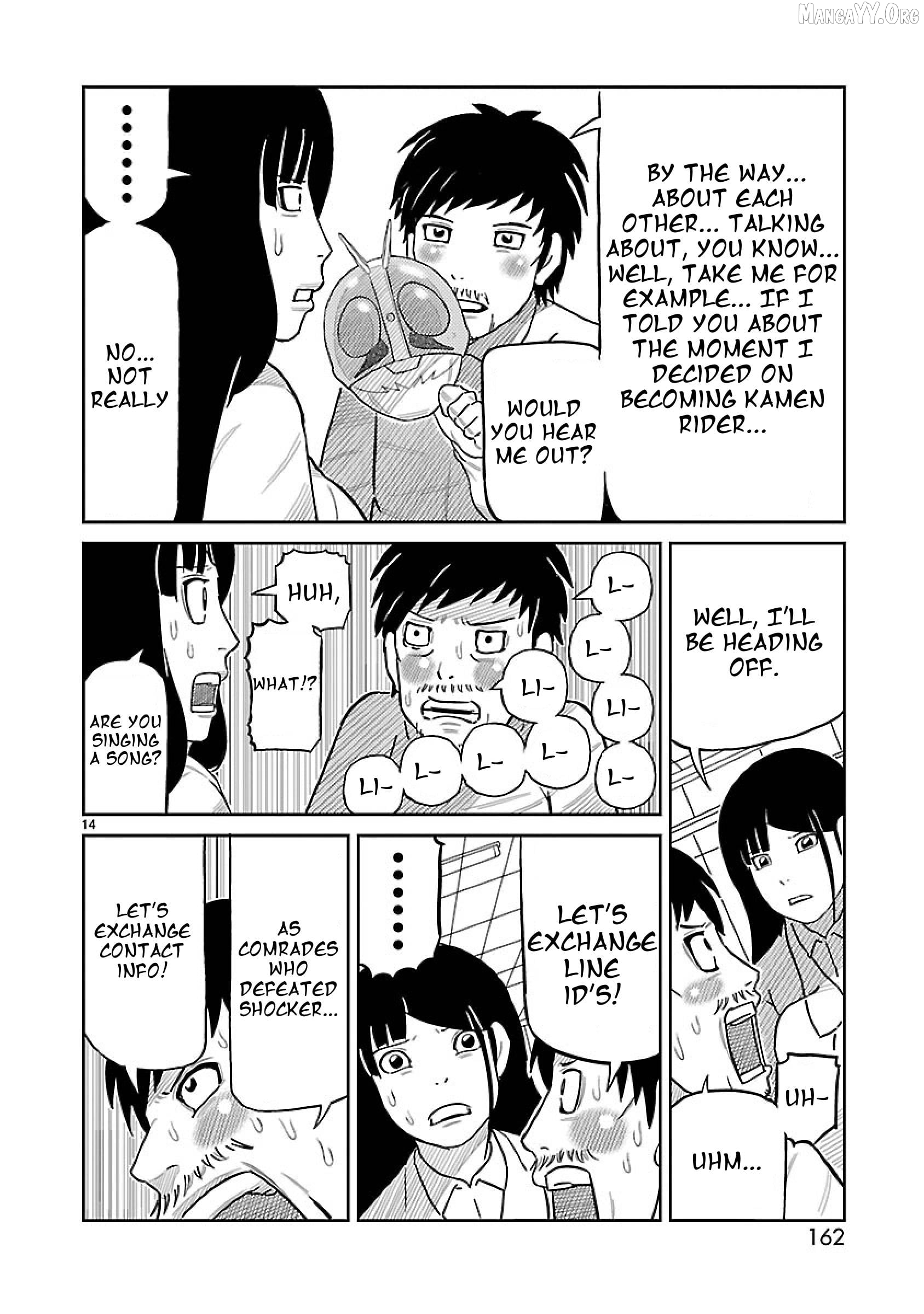 Read Tanzaburo Tojima Wants To Be Kamen Rider ENGLISH Manga Online