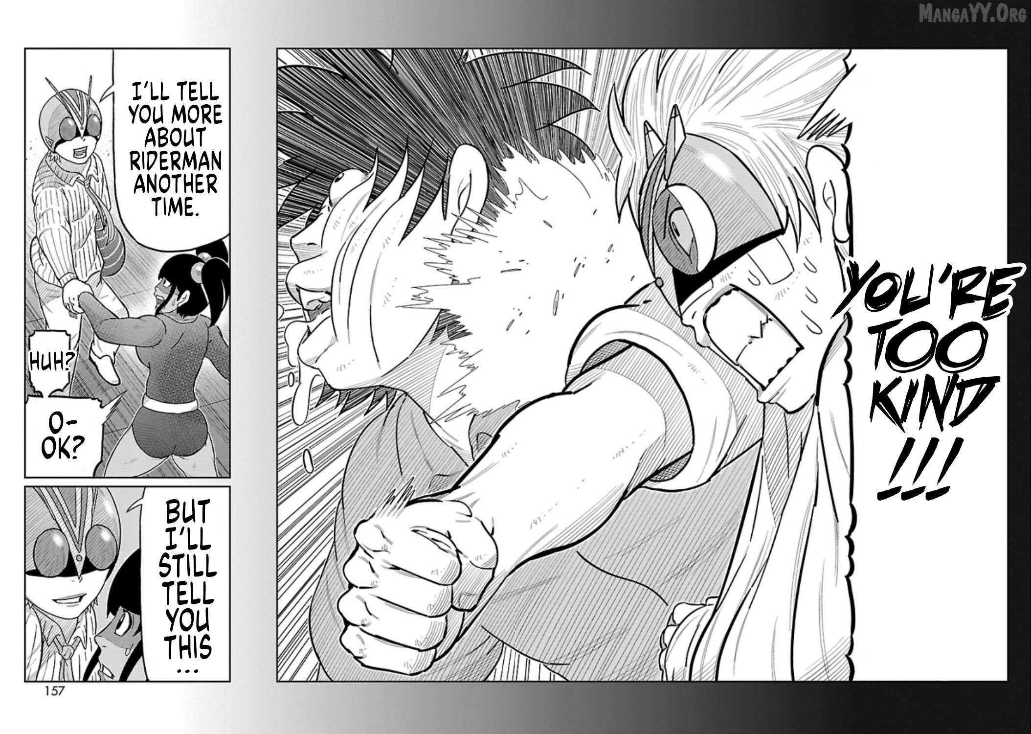 Read Tanzaburo Tojima Wants To Be Kamen Rider ENGLISH Manga Online