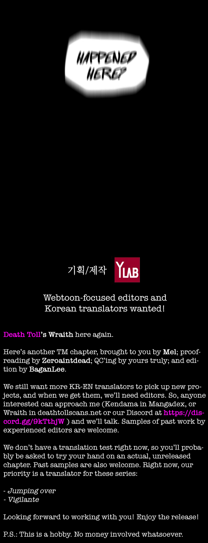 Read Terror Man ENGLISH Manga Online