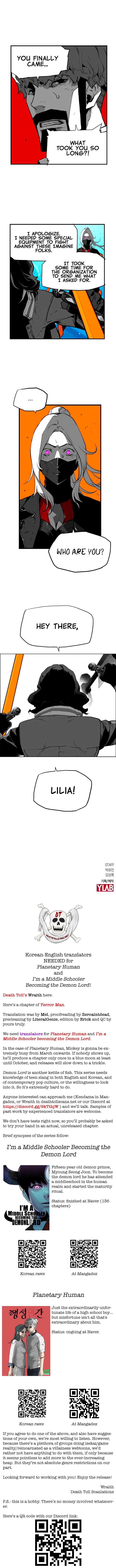 Read Terror Man ENGLISH Manga Online