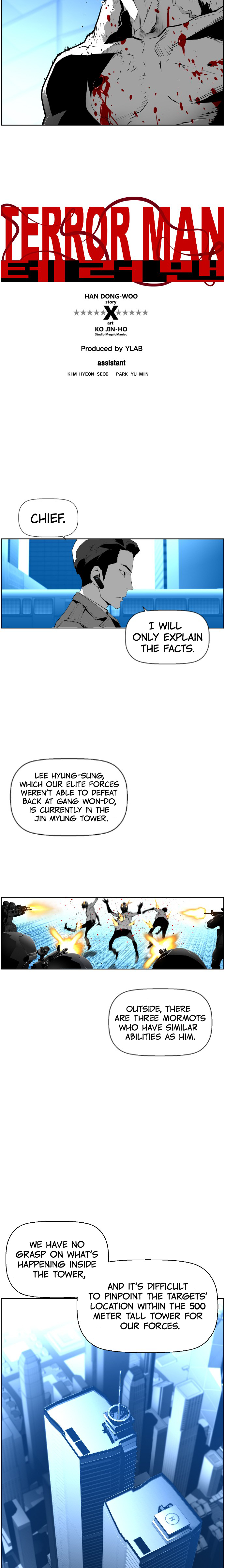 Read Terror Man ENGLISH Manga Online