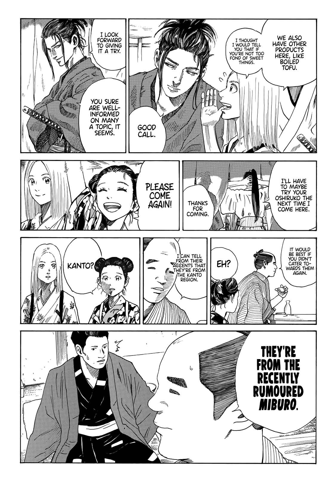 Read The Blue Wolves of Mibu ENGLISH Manga Online