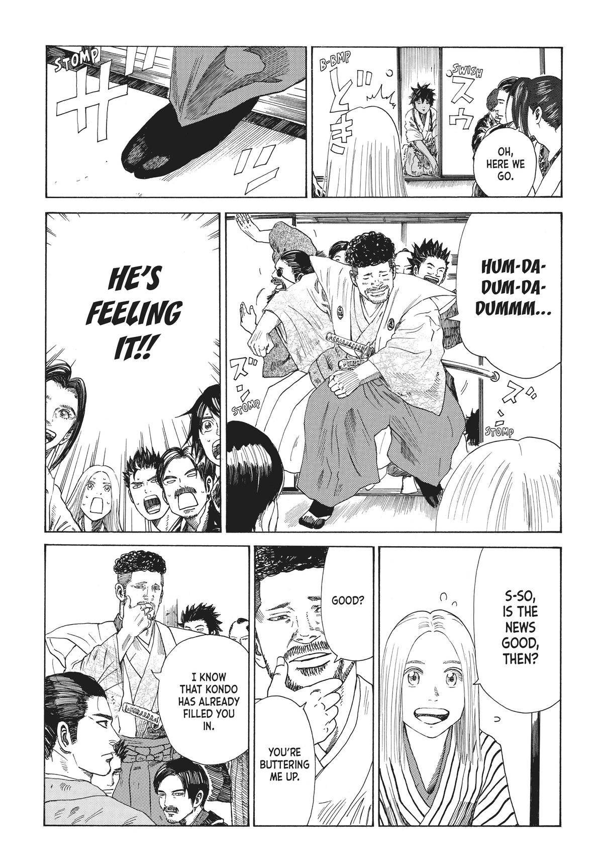 Read The Blue Wolves of Mibu ENGLISH Manga Online