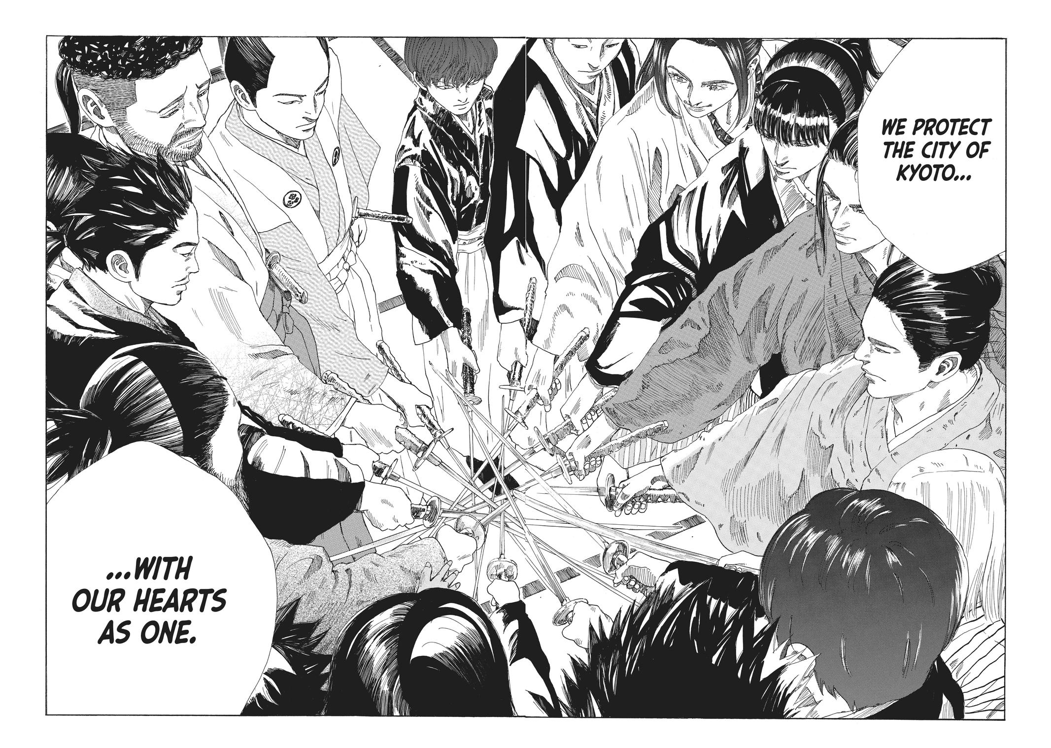 Read The Blue Wolves of Mibu ENGLISH Manga Online