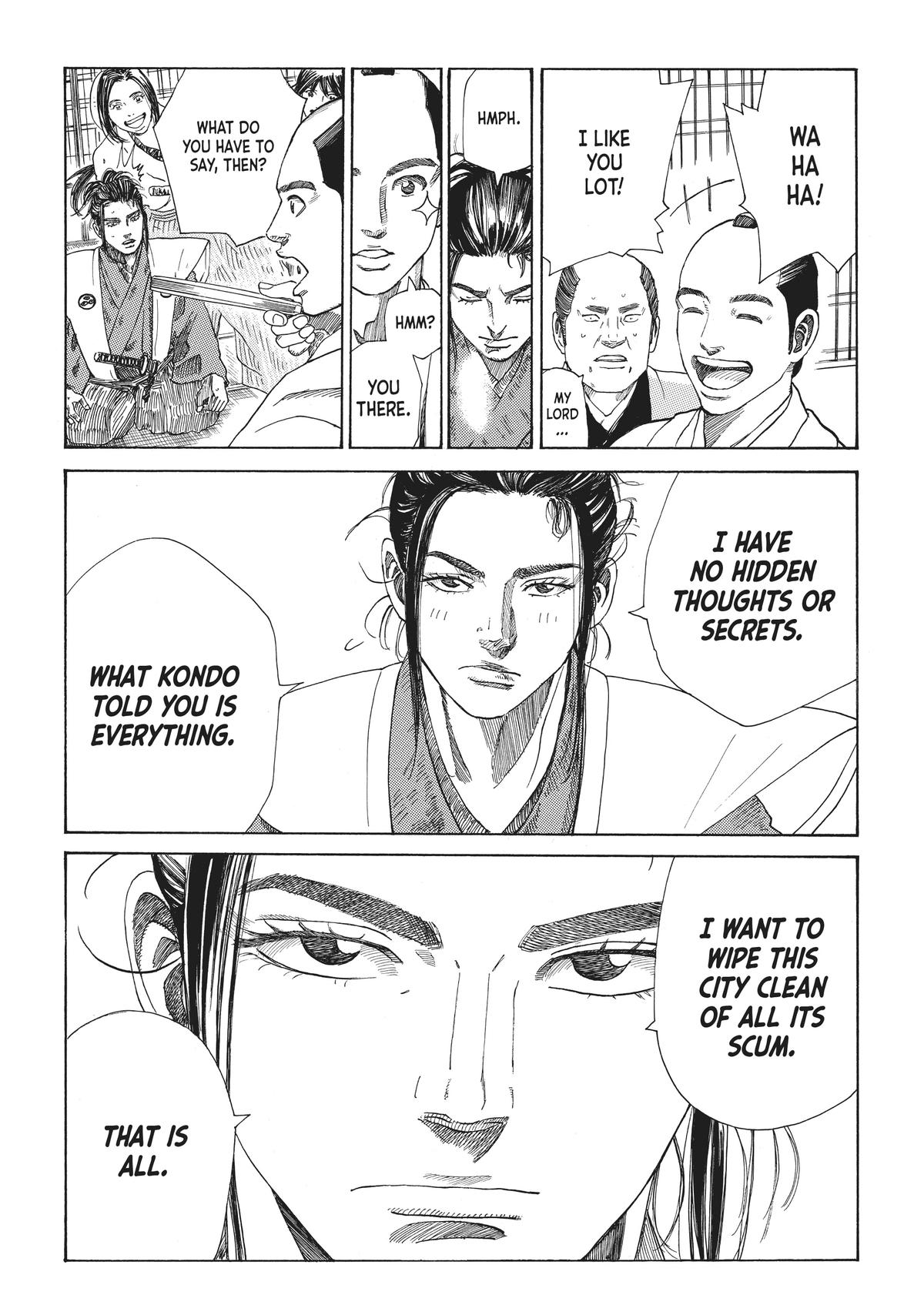 Read The Blue Wolves of Mibu ENGLISH Manga Online