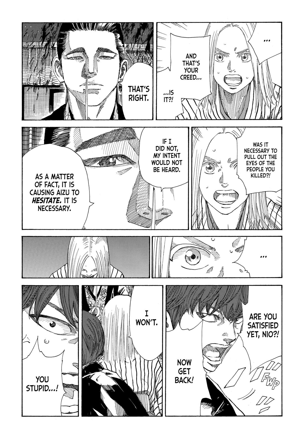 Read The Blue Wolves of Mibu ENGLISH Manga Online