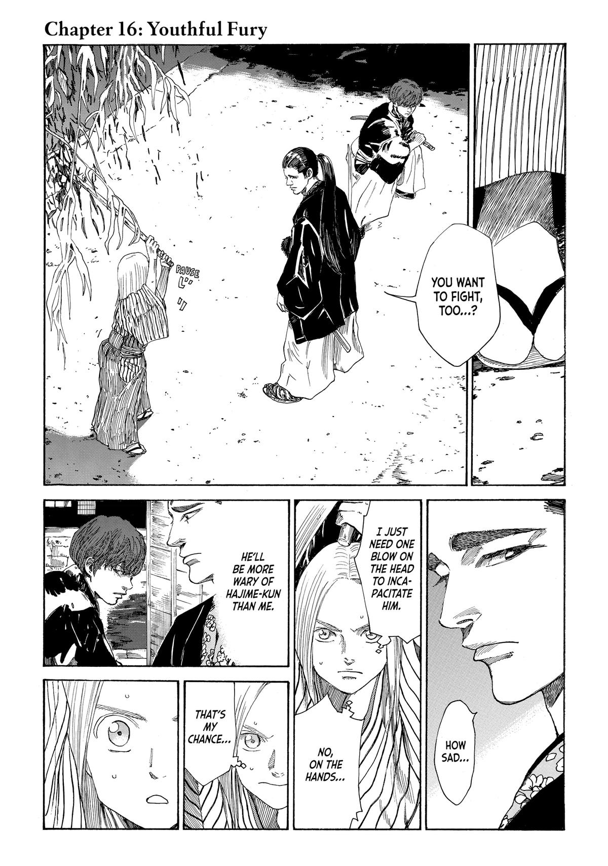 Read The Blue Wolves of Mibu ENGLISH Manga Online